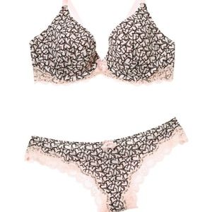 AdoreMe || 32DD Kati Contour Bra & Panty Set